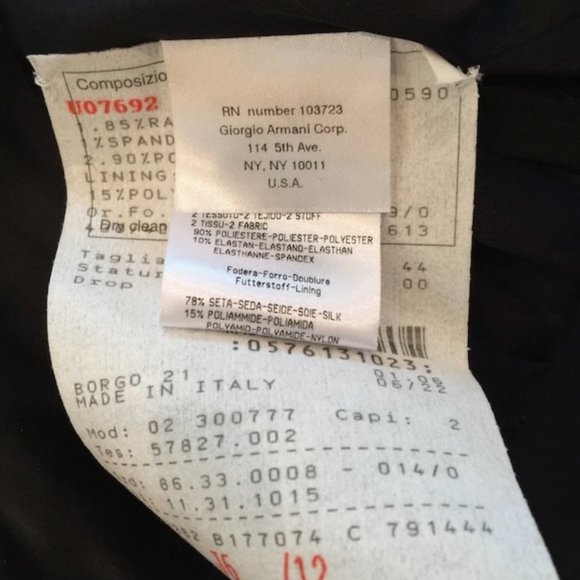 Giorgio Armani Evening Jacket - Picture 4 of 7